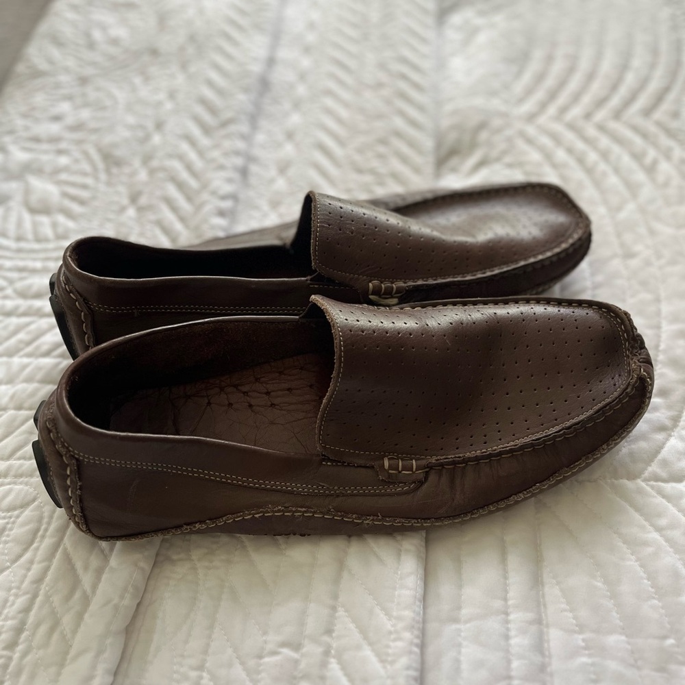 Clark’s Men Brown Leather Loafers